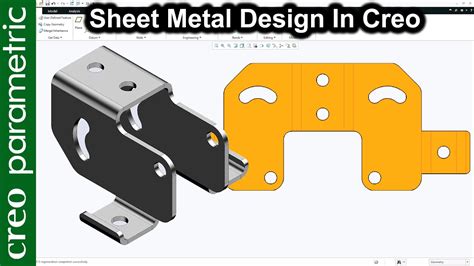 sheet metal design in creo